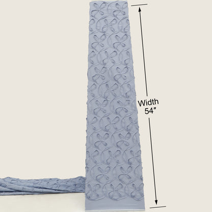 Cotton Stripe Embroidery Fabric