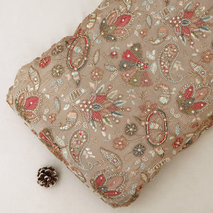 Tissue Sequins Embroidery Fabric