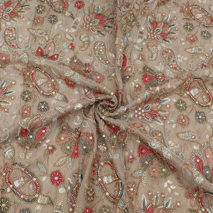 Tissue Sequins Embroidery Fabric
