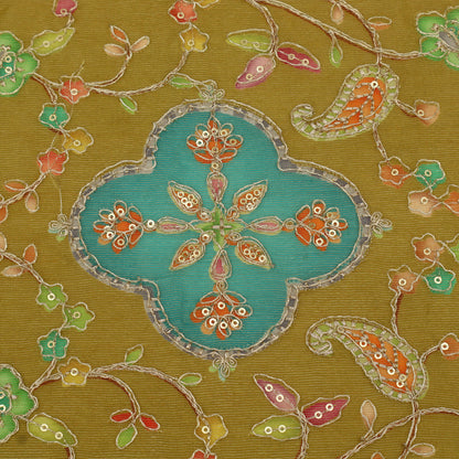 Burberry Postion Print Embroidery Fabric