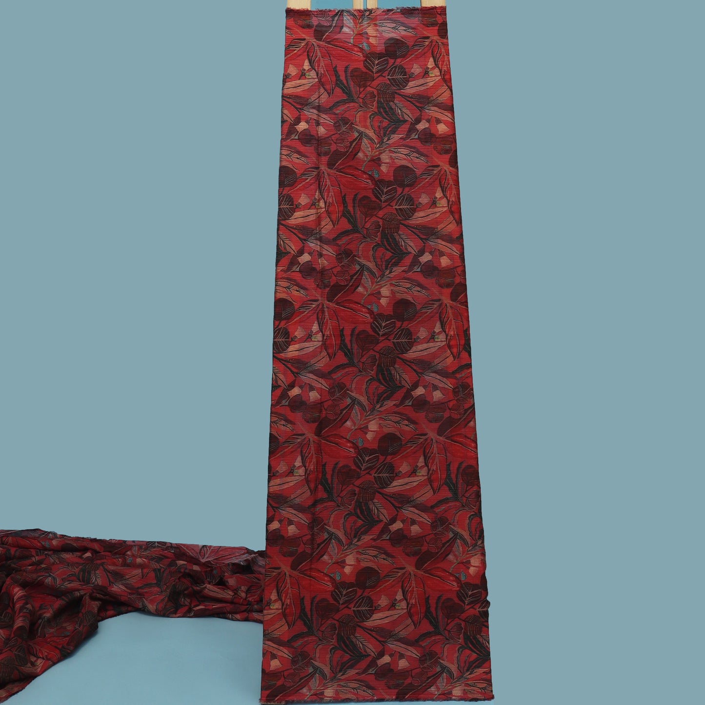 Multi-Color Chinon Crush Print Fabric