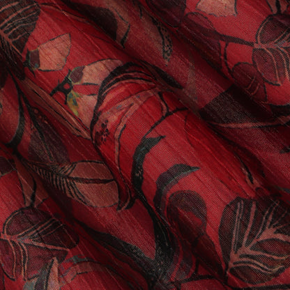 Multi-Color Chinon Crush Print Fabric