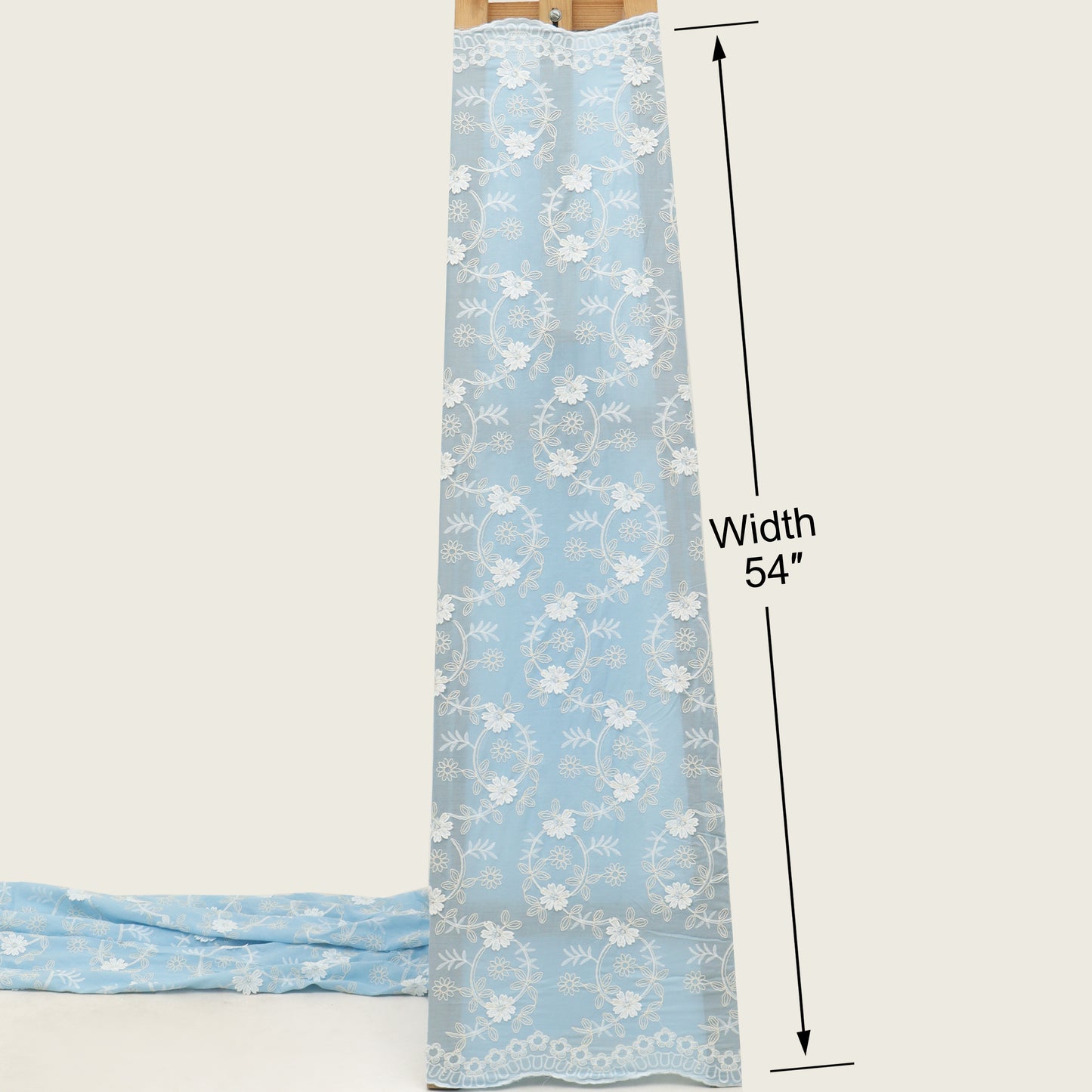 Cotton Linen Embroidery Fabric