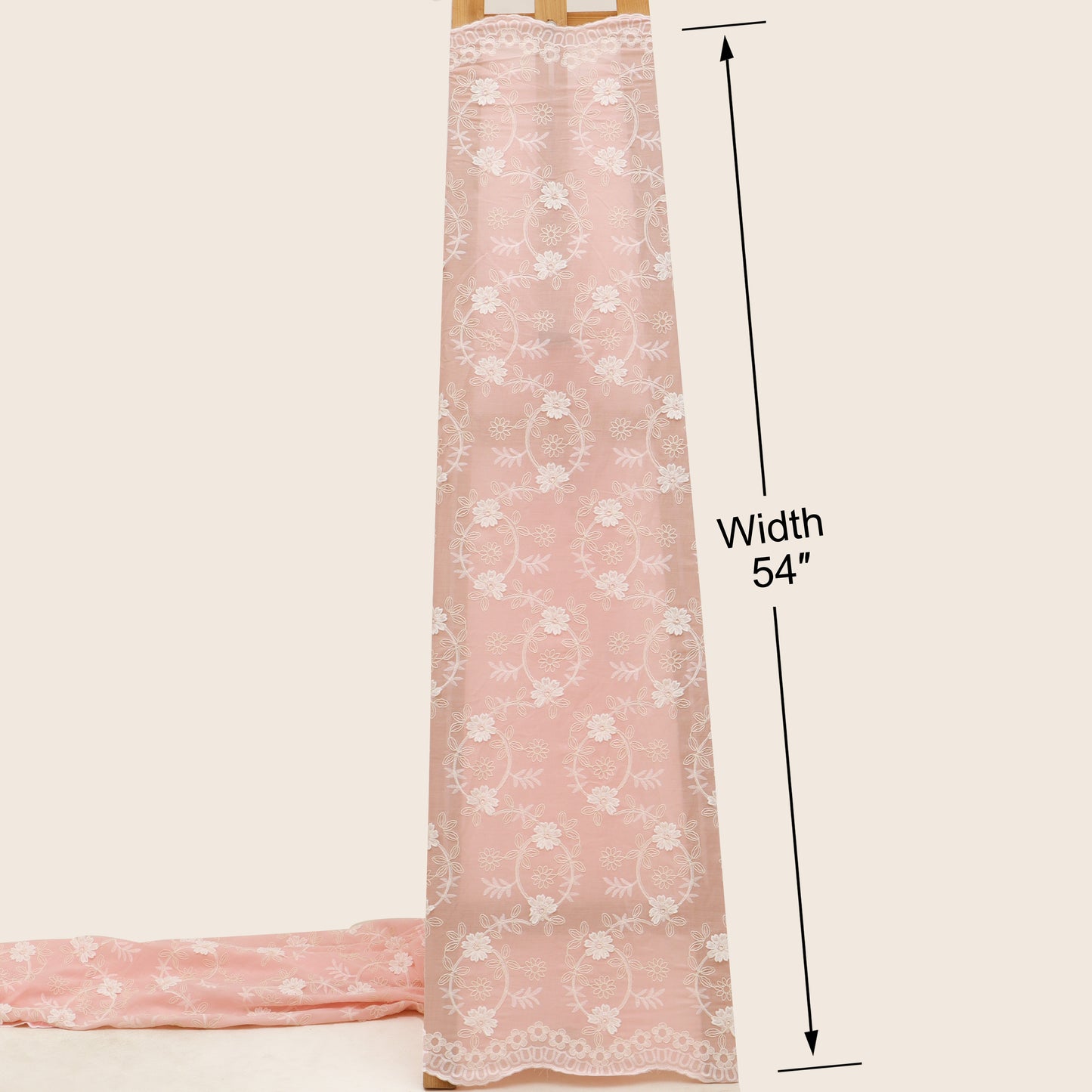 Cotton Linen Embroidery Fabric