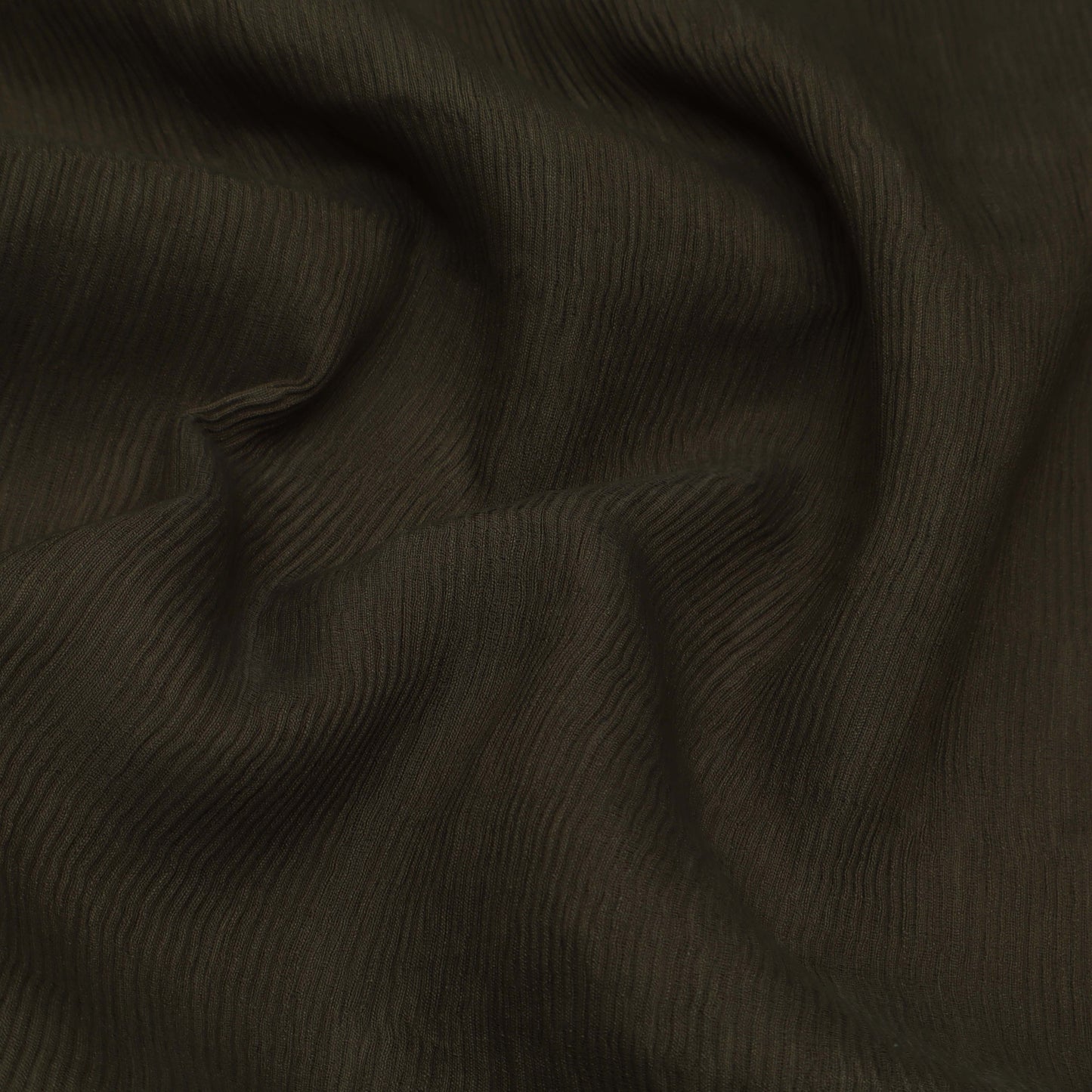Solid Color Crush Satin Georgette Plain Fabric
