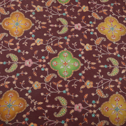 Burberry Postion Print Embroidery Fabric