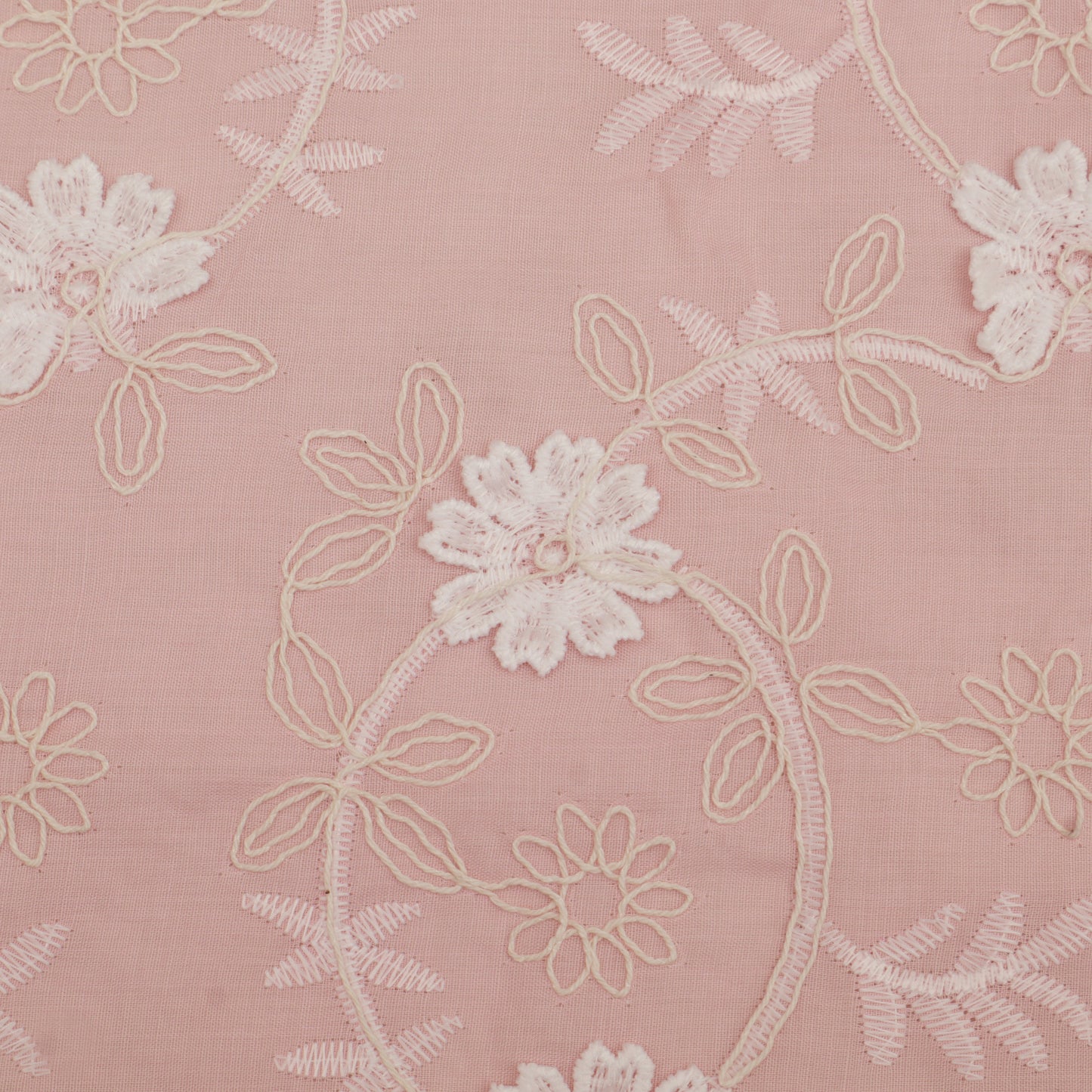 Cotton Linen Embroidery Fabric