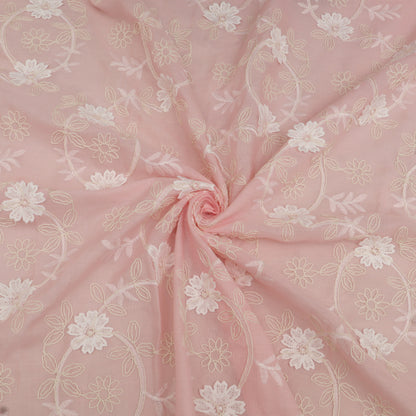 Cotton Linen Embroidery Fabric