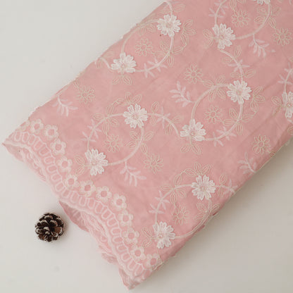 Cotton Linen Embroidery Fabric