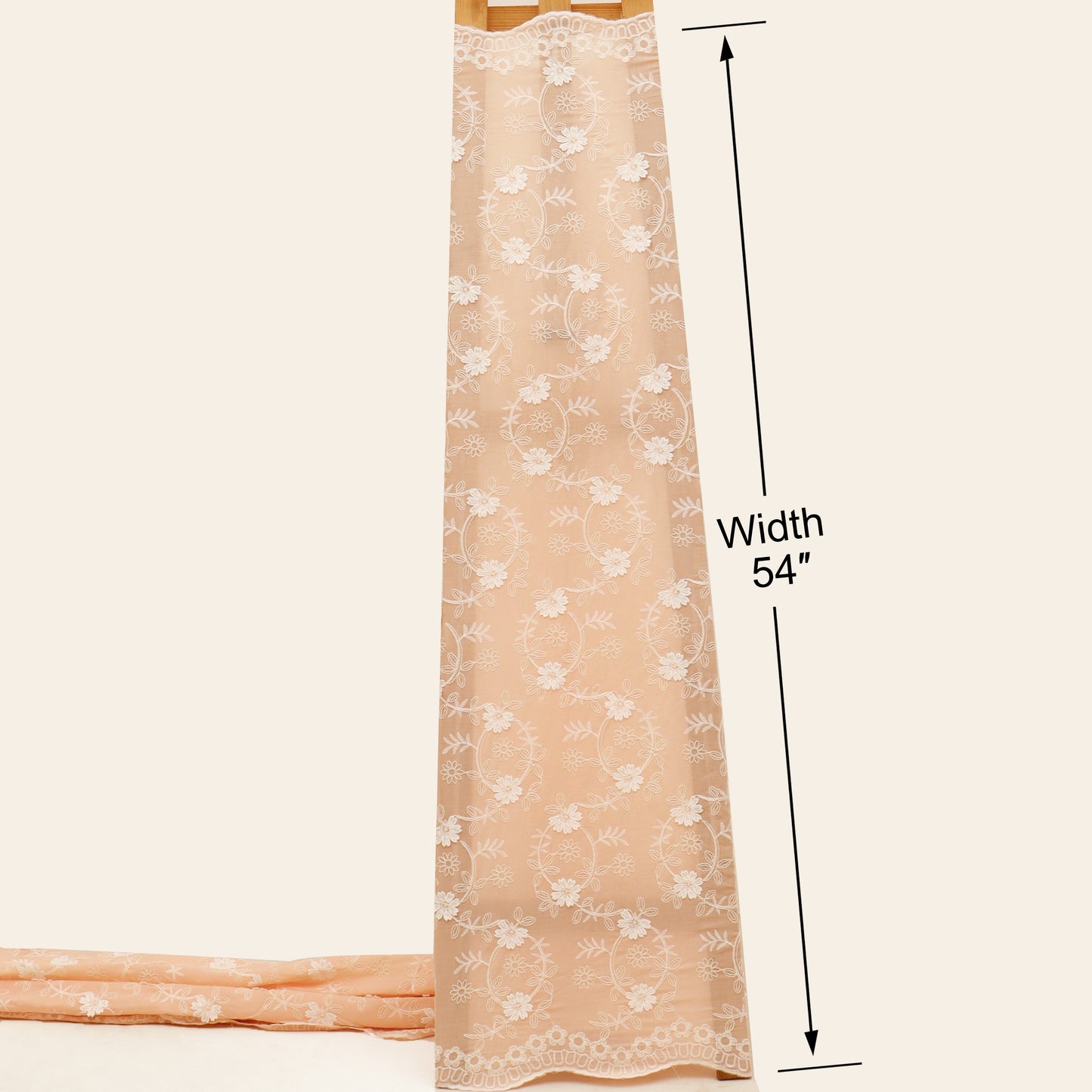 Cotton Linen Embroidery Fabric