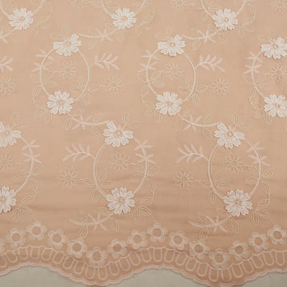 Cotton Linen Embroidery Fabric
