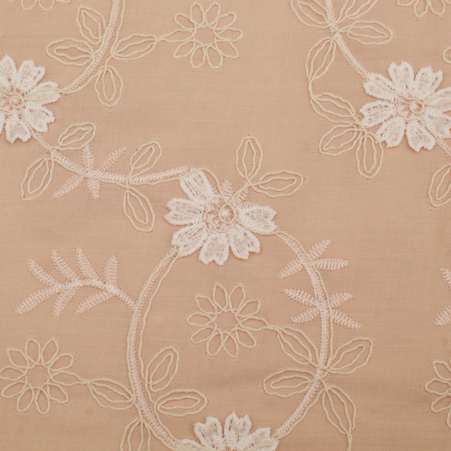 Cotton Linen Embroidery Fabric