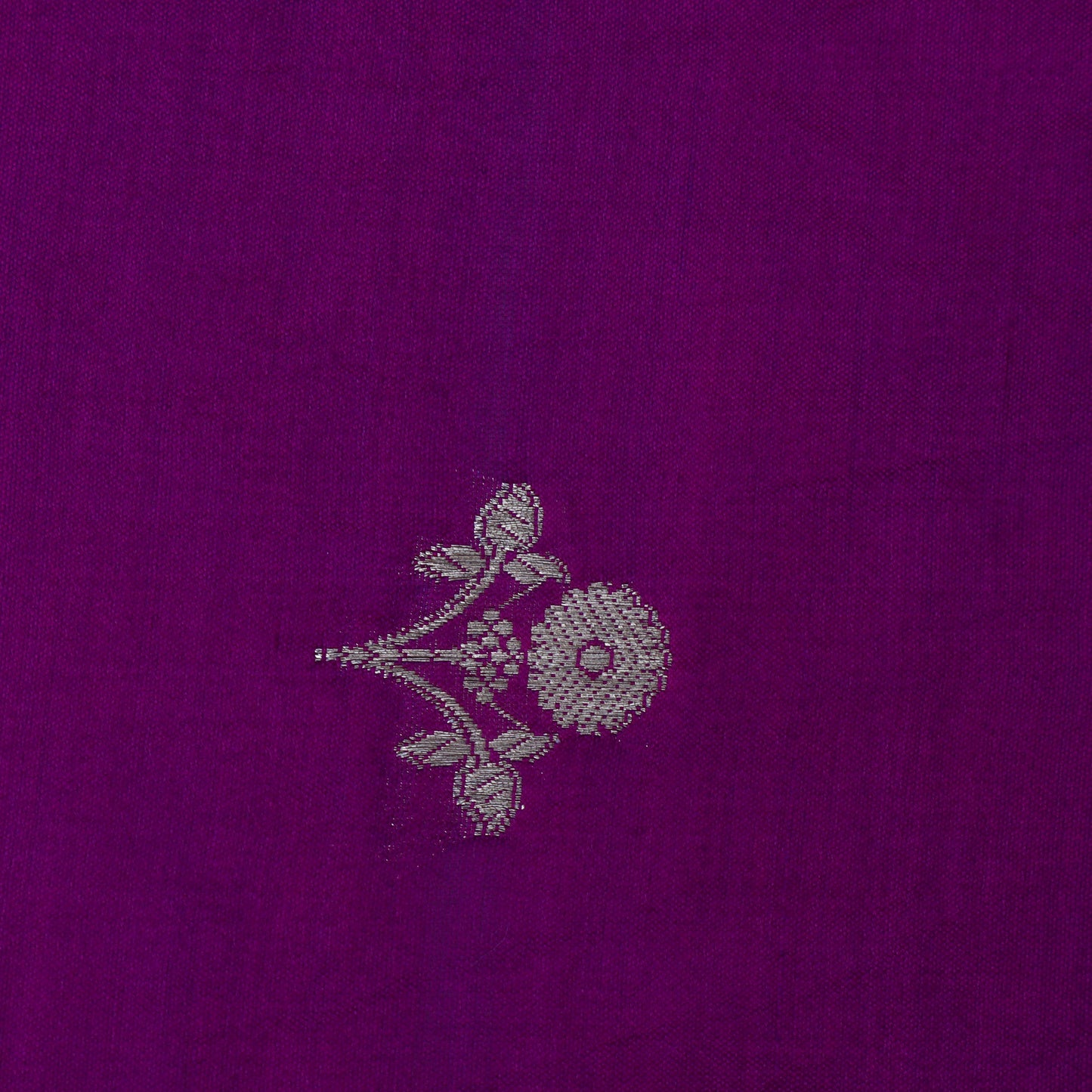 Purple Color Munga Brocade Fabric