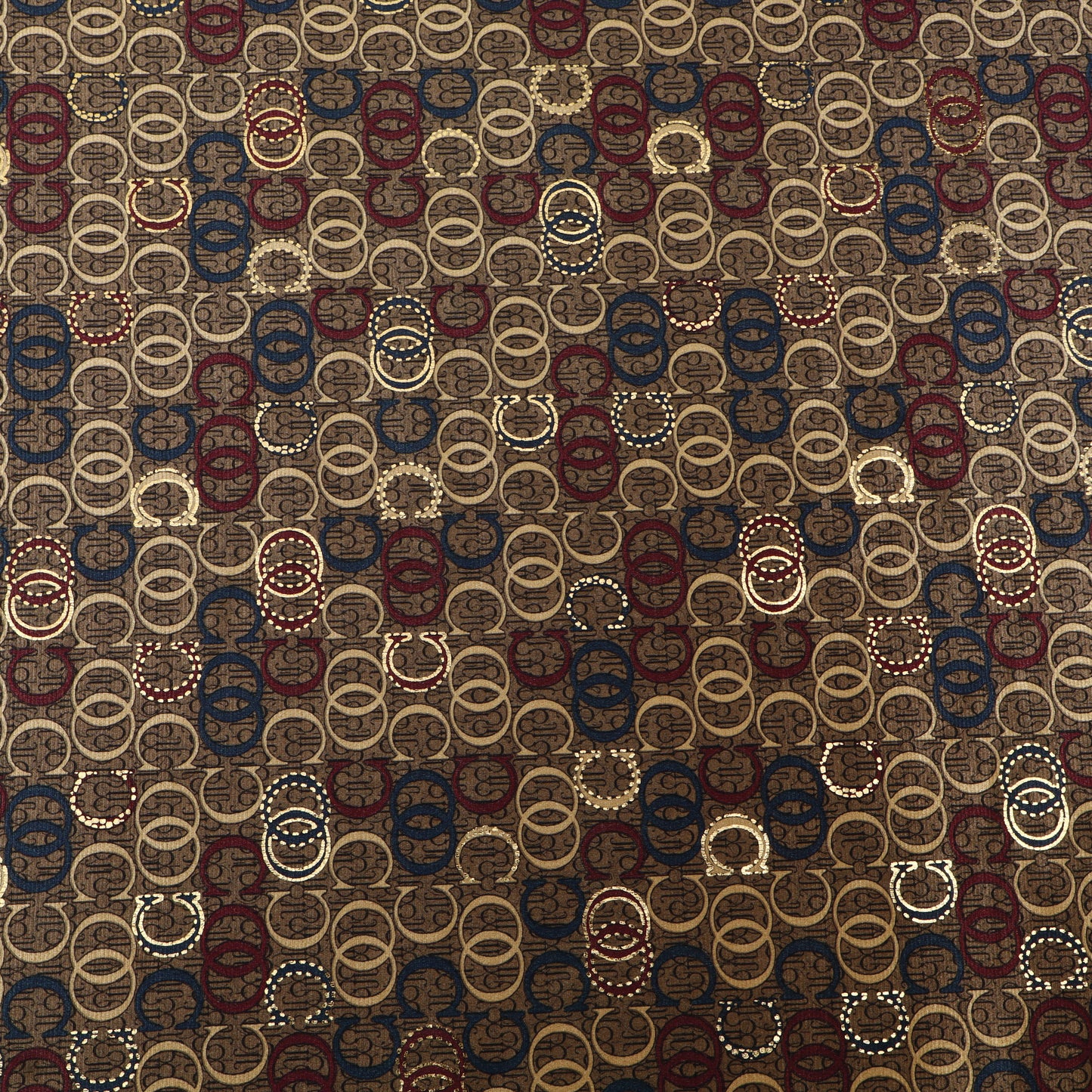 Brown Color Brasso Velvet Fabric