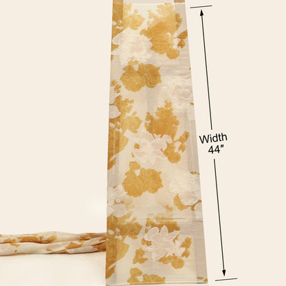Mul Cotton Print Embroidery Fabric