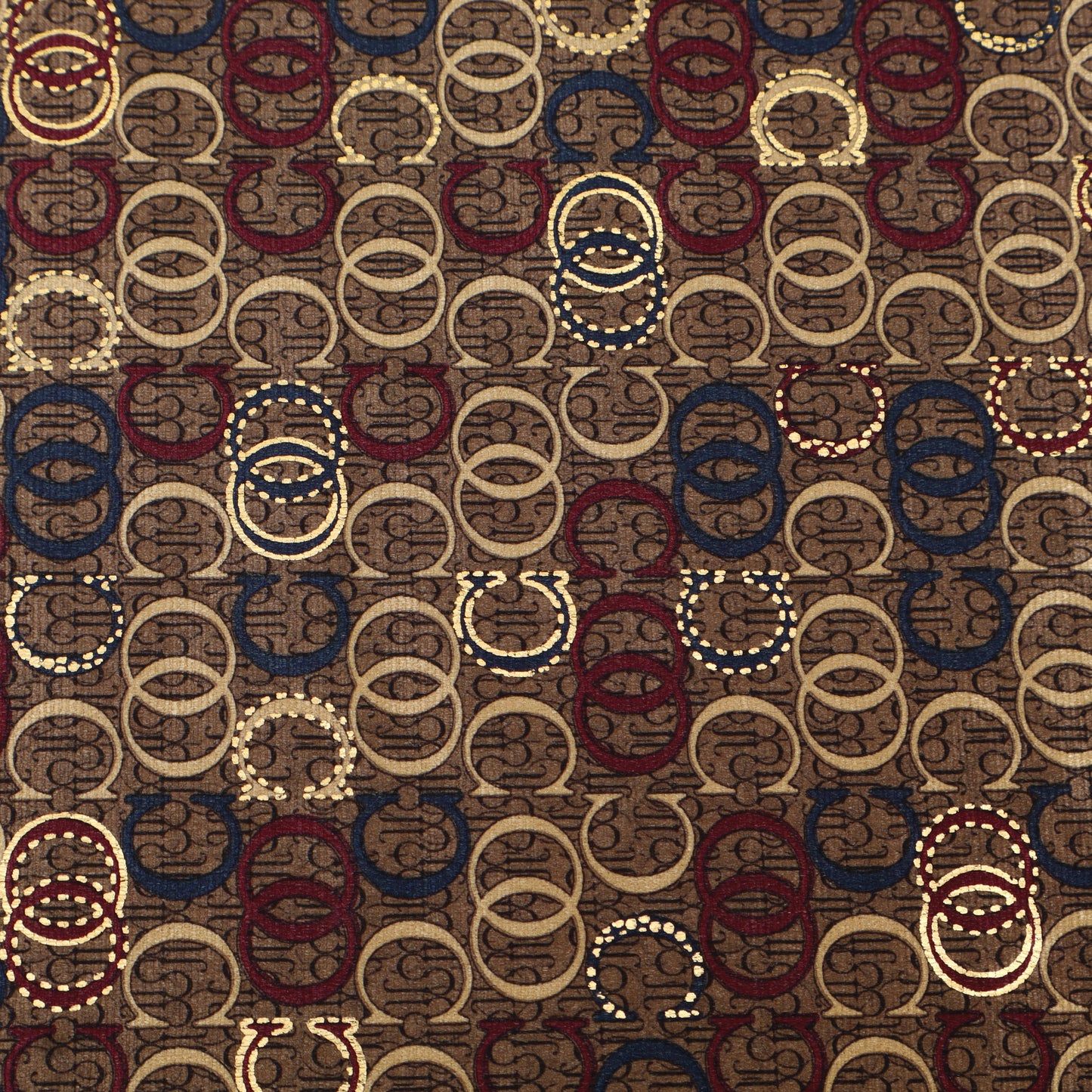 Brown Color Brasso Velvet Fabric