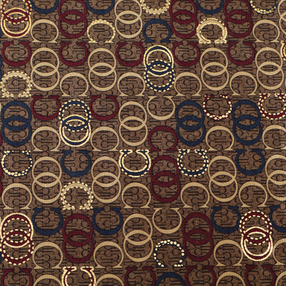 Brown Color Brasso Velvet Fabric