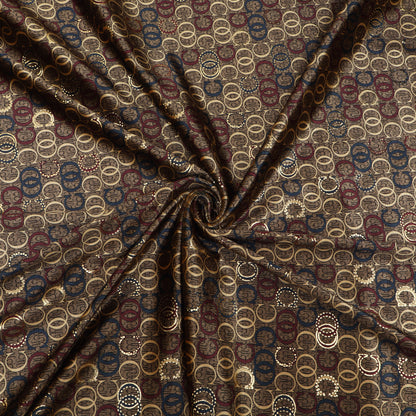 Brown Color Brasso Velvet Fabric