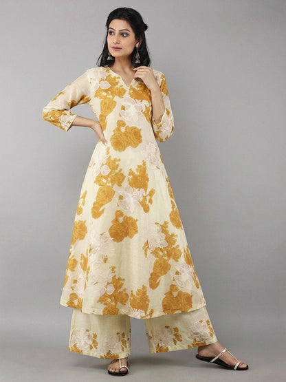 Mul Cotton Print Embroidery Fabric