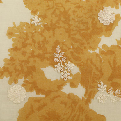 Mul Cotton Print Embroidery Fabric