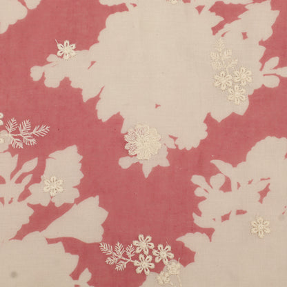 Mul Cotton Print Embroidery Fabric