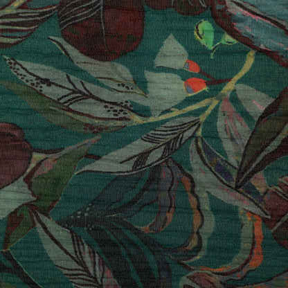 Multi-Color Chinon Crush Print Fabric