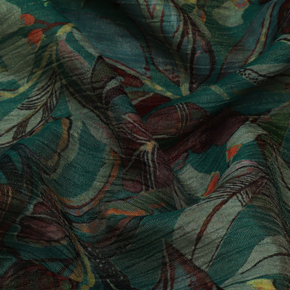 Multi-Color Chinon Crush Print Fabric