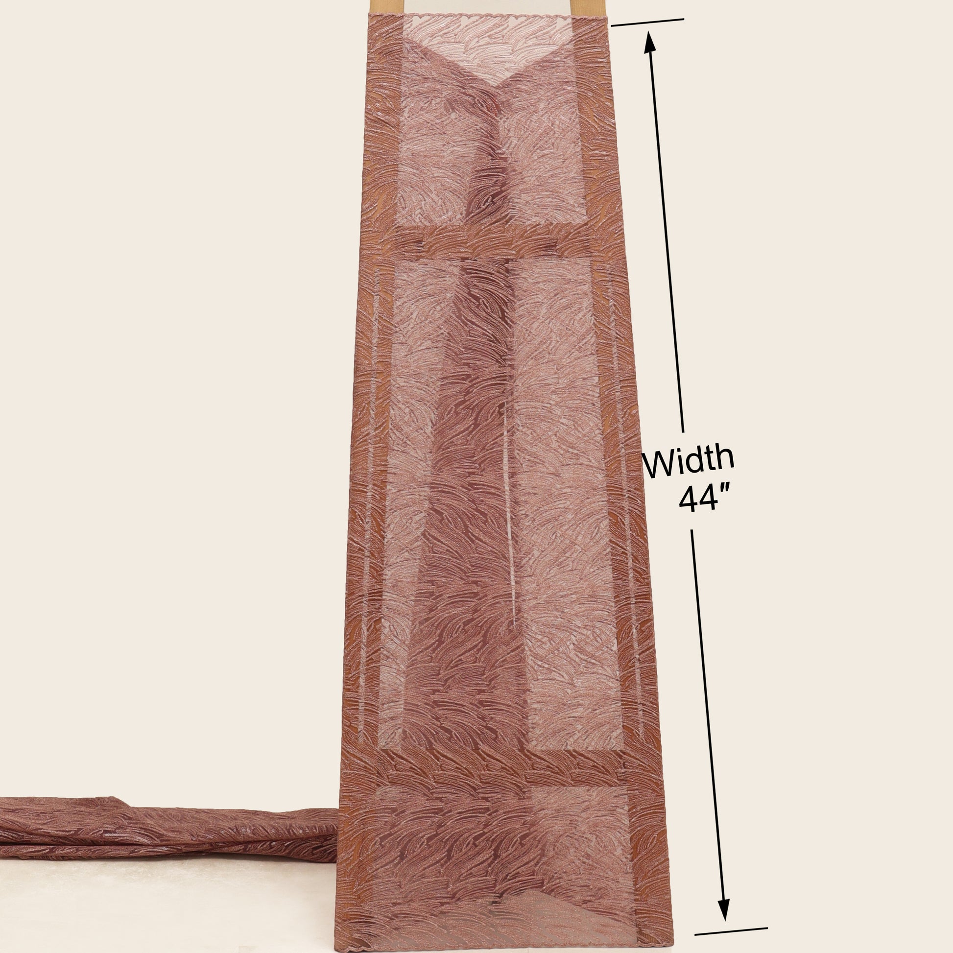 Net Sequins Embroidery Fabric