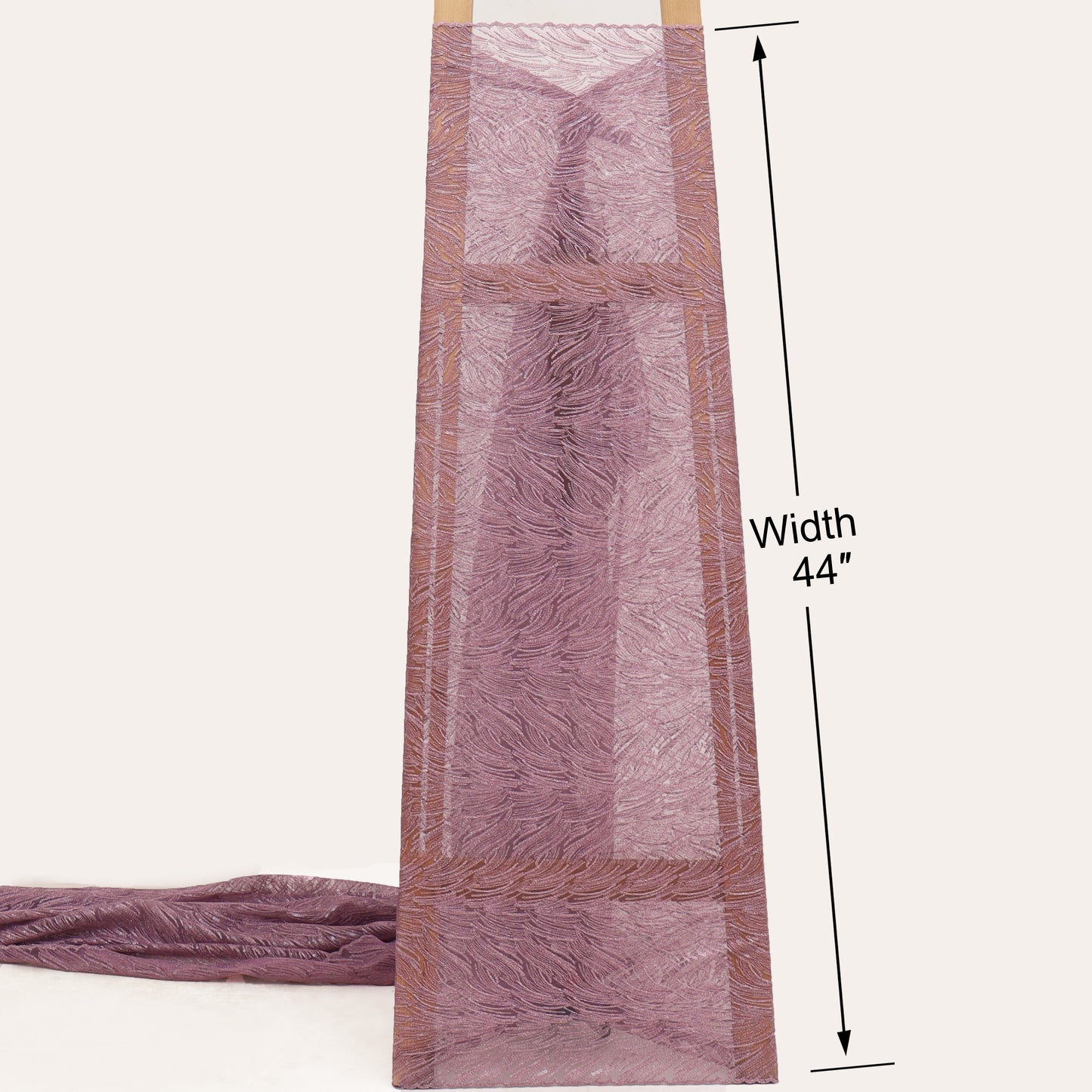 Net Sequins Embroidery Fabric