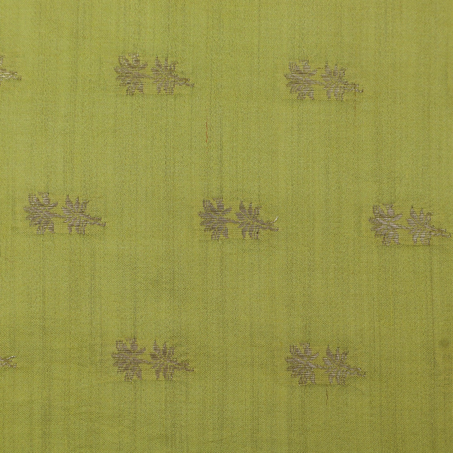 Lemon Color Munga Brocade Fabric