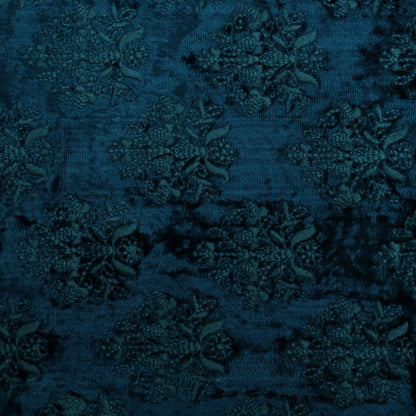 Viscose Velvet Embroidery Fabric