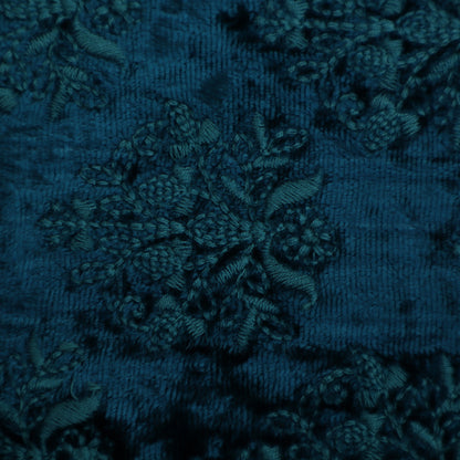 Viscose Velvet Embroidery Fabric