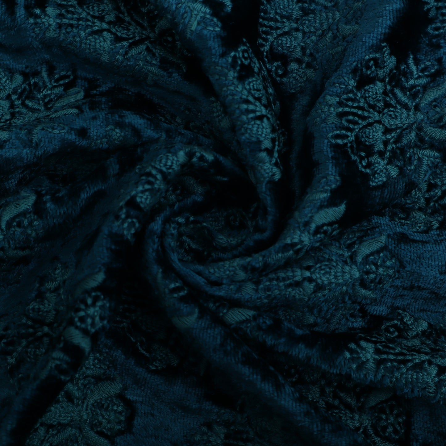 Viscose Velvet Embroidery Fabric