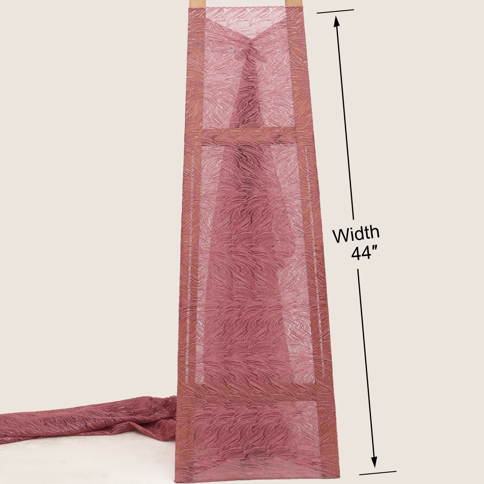 Net Sequins Embroidery Fabric