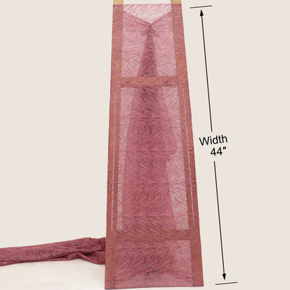Net Sequins Embroidery Fabric