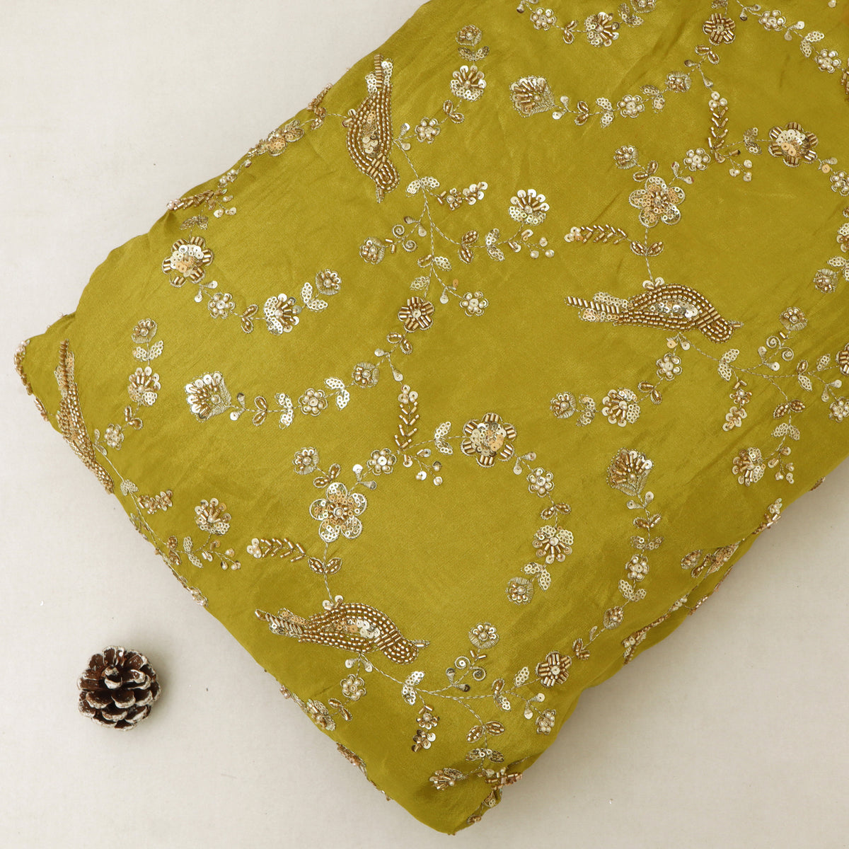 Tissue Embroidery Fabric