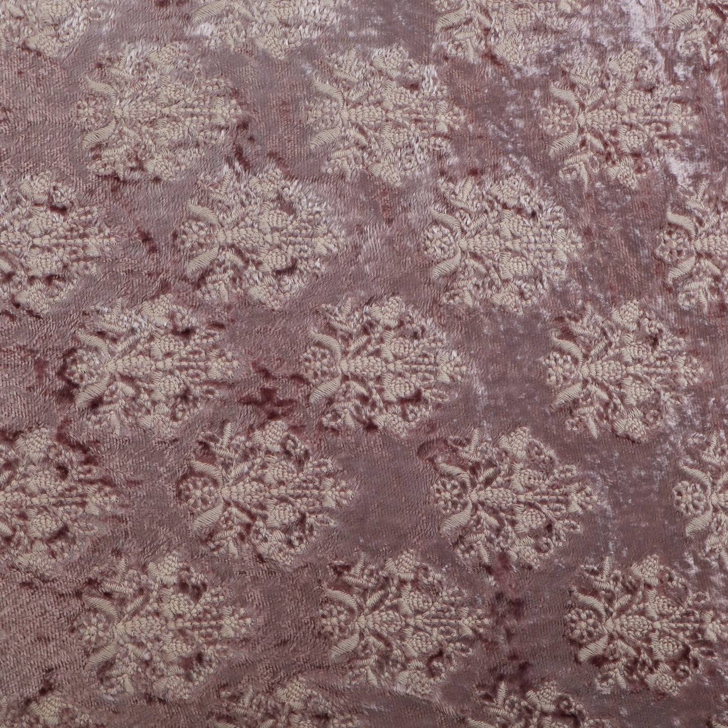 Viscose Velvet Embroidery Fabric