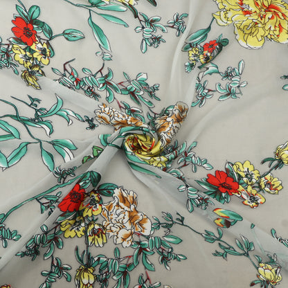 Floral Design Brasso Fabric