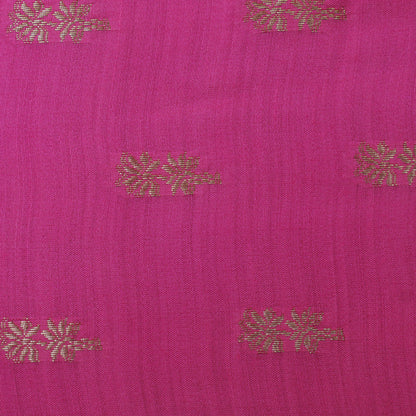 Pink Color Munga Brocade Fabric