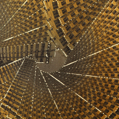 Blue, Gold And Maroon Color Brasso Velvet Fabric