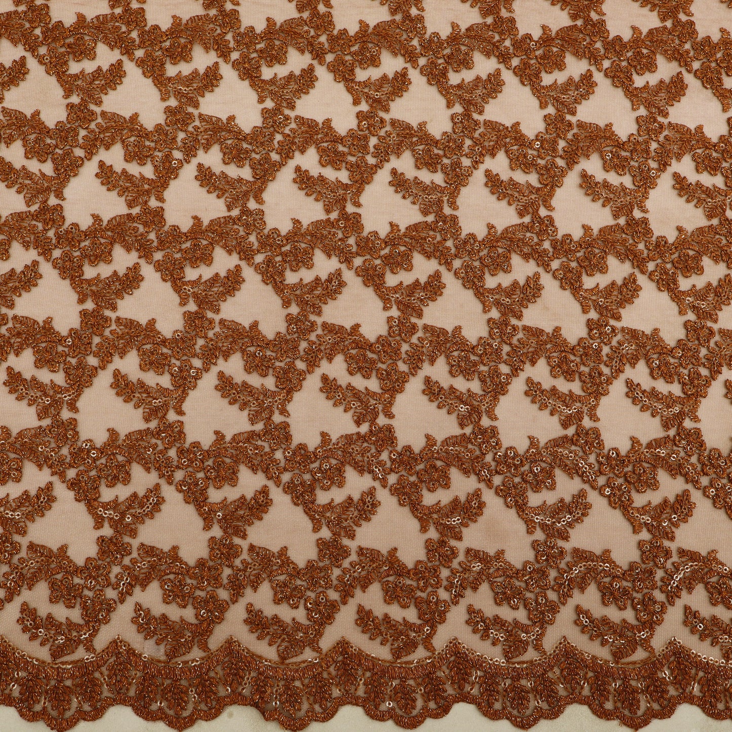 Net Embroidery Fabric
