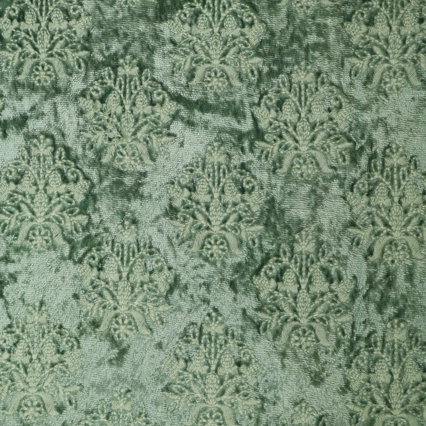 Viscose Velvet Embroidery Fabric