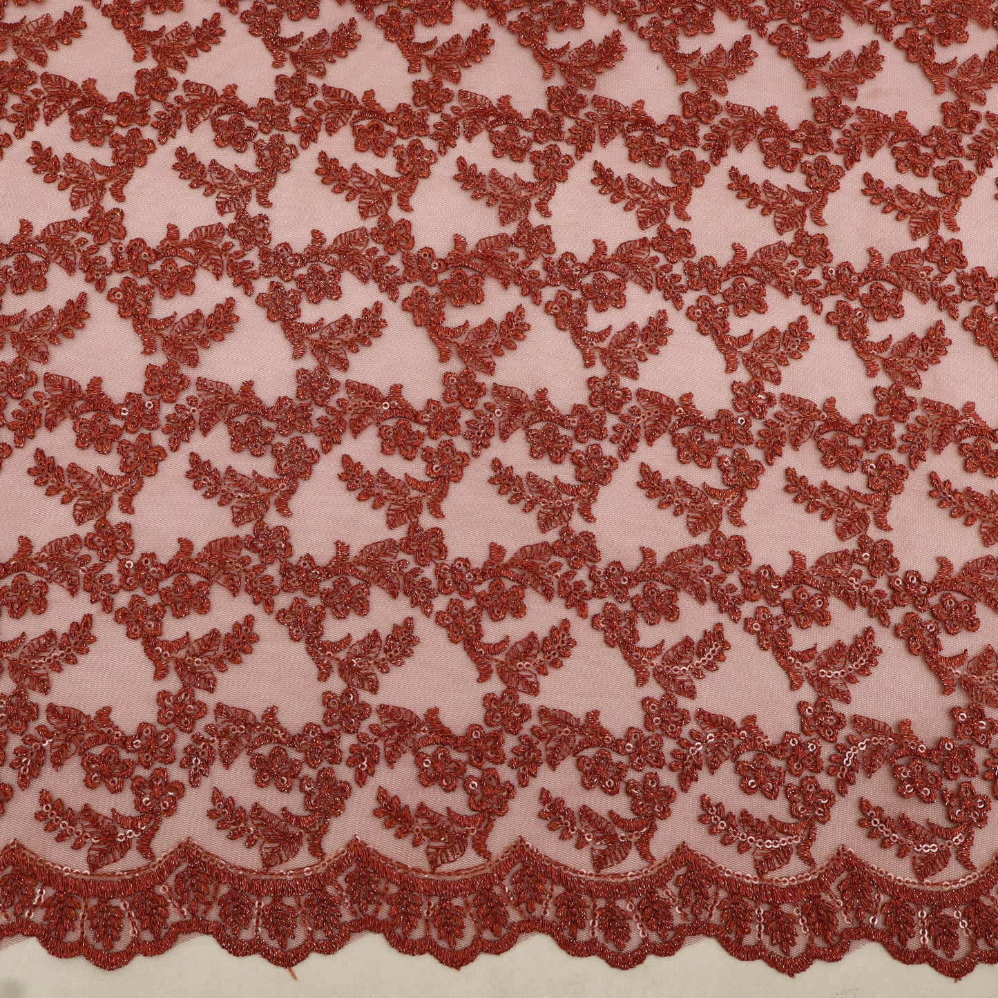 Net Embroidery Fabric