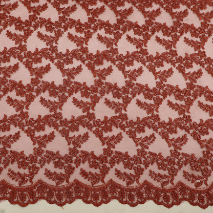Net Embroidery Fabric