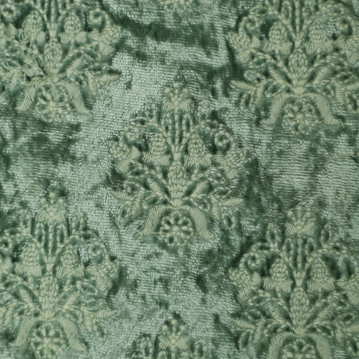 Viscose Velvet Embroidery Fabric