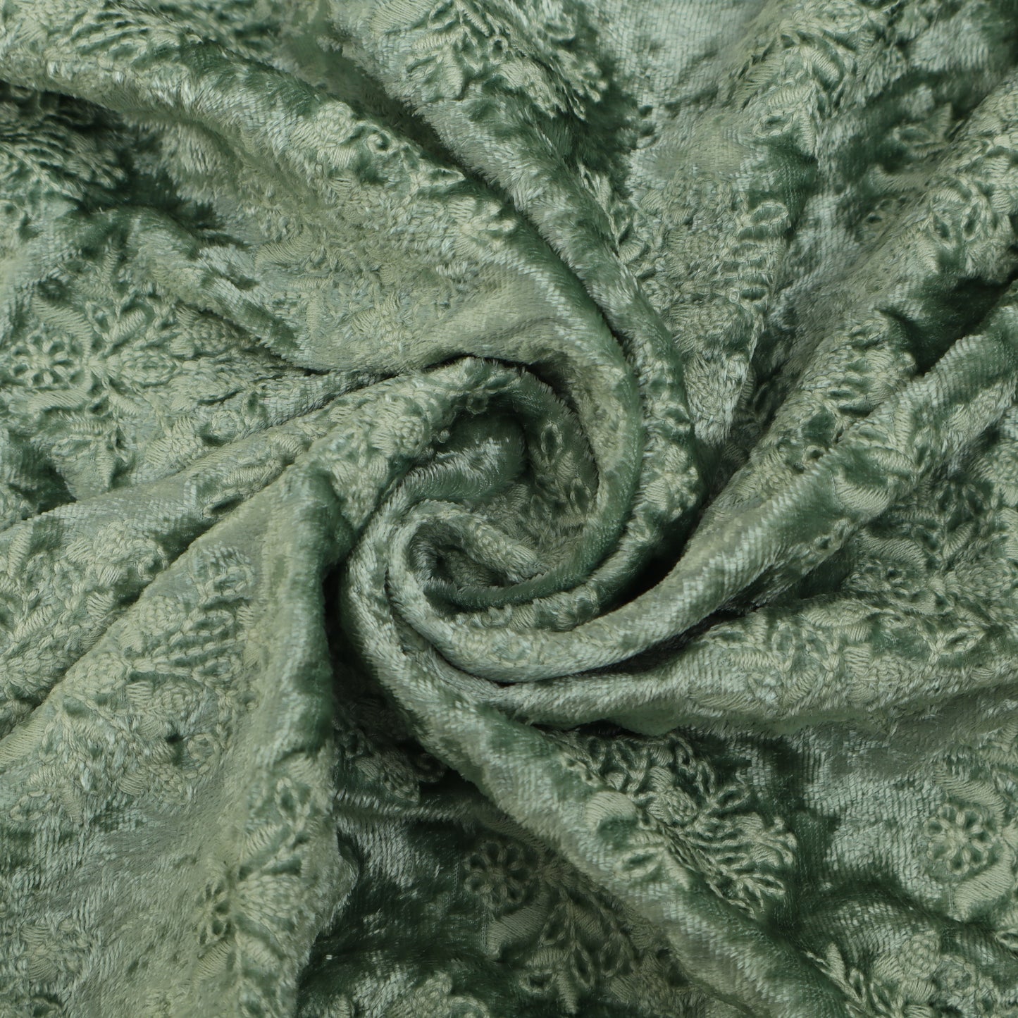 Viscose Velvet Embroidery Fabric