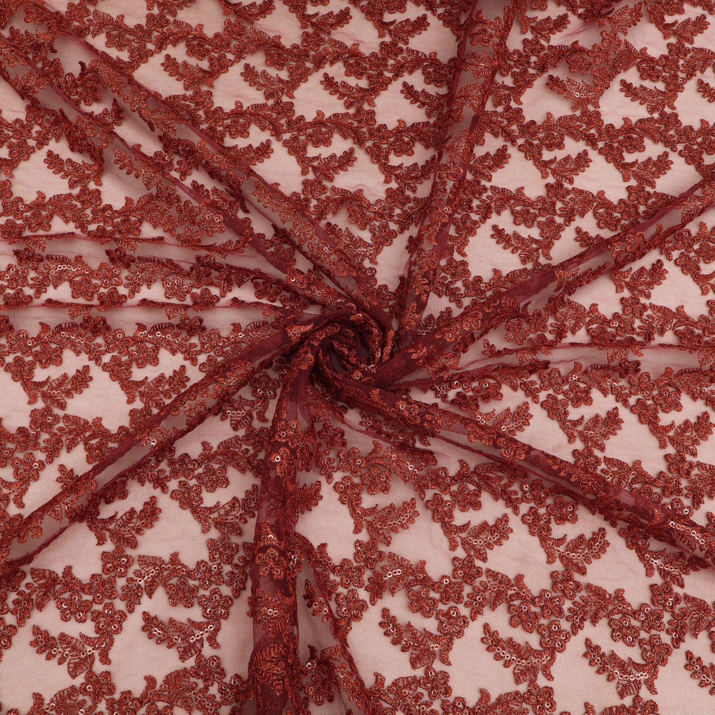 Net Embroidery Fabric