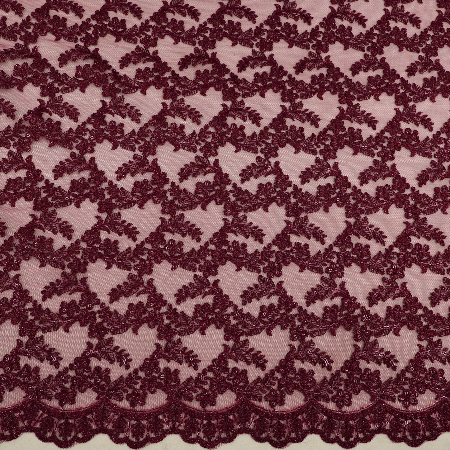 Net Embroidery Fabric