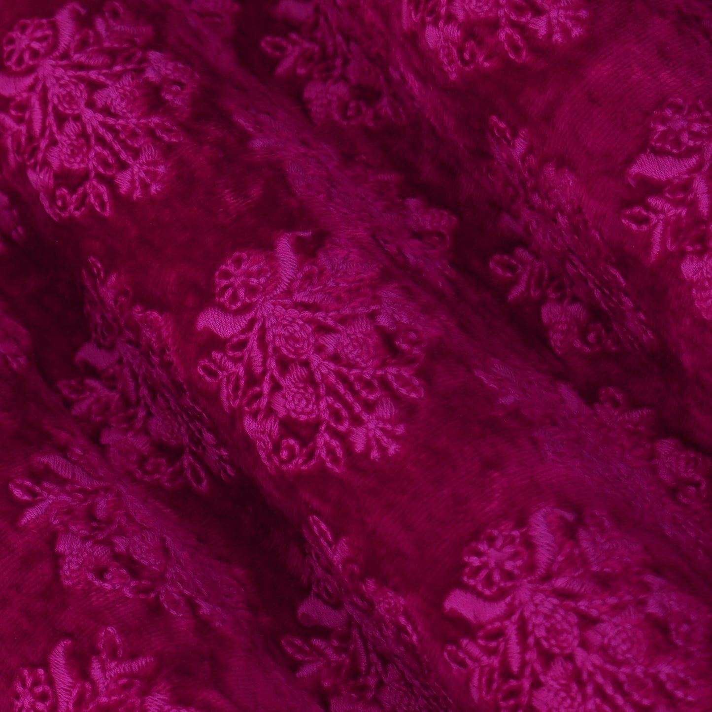 Viscose Velvet Embroidery Fabric