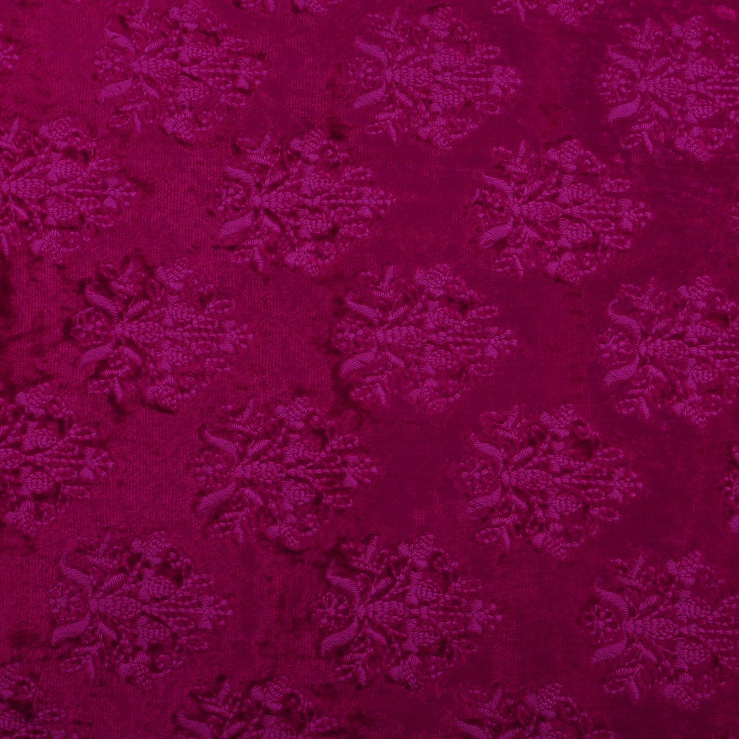 Viscose Velvet Embroidery Fabric